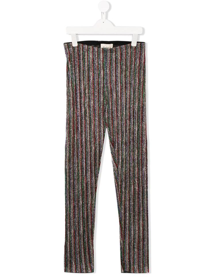Douuod Kids Glitter Trousers - Green