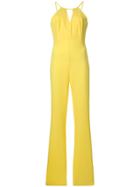 Marc Ellis Keyhole Detail Jumpsuit - Yellow & Orange