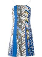 Kenzo Multi Pattern Slip Dress