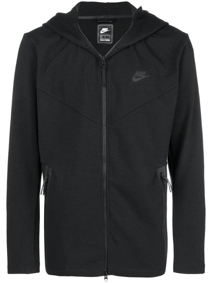 Nike Logo Sports Jacket - Black