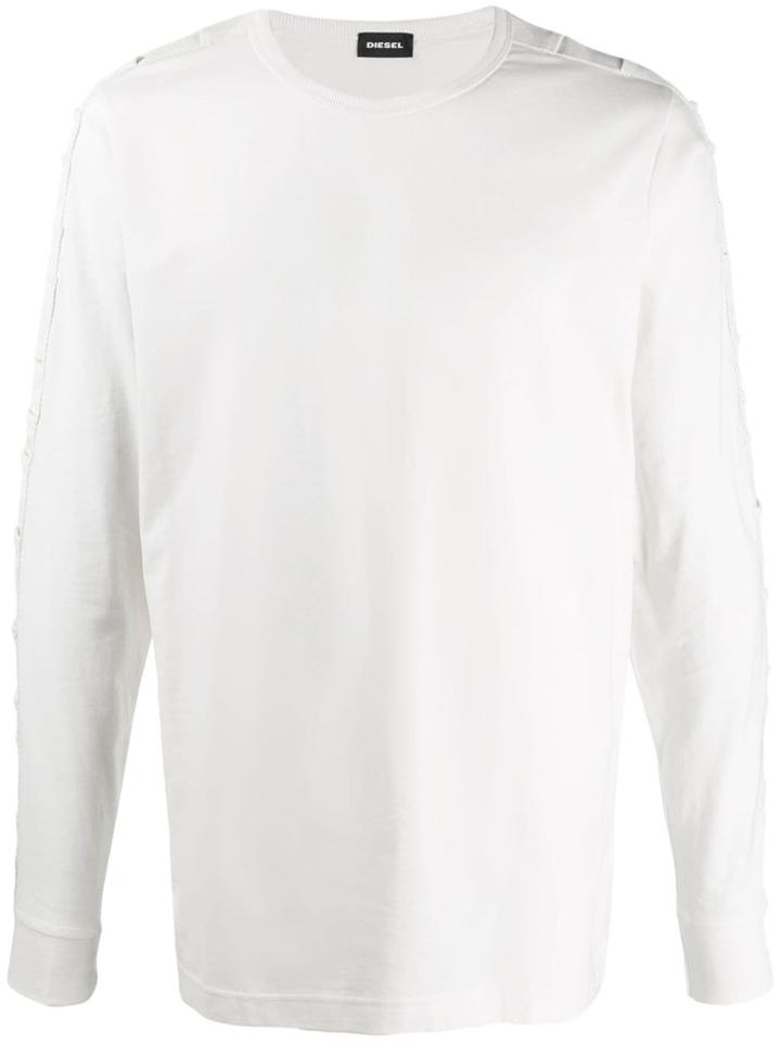 Diesel Long-sleeved Top - White