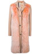 Emilio Pucci Raccoon Fur Panel Coat