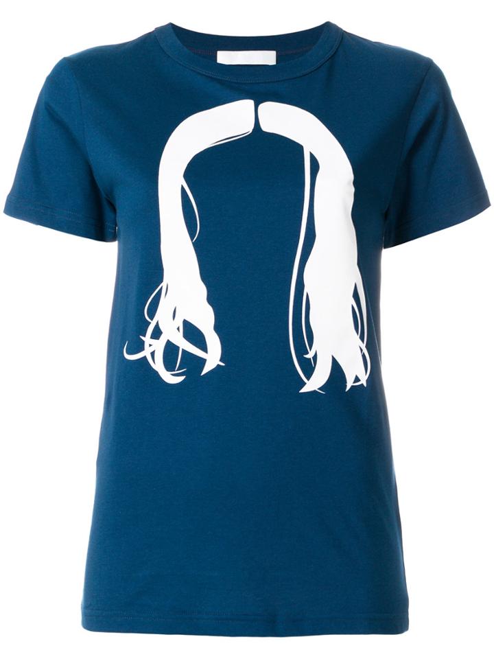 Peter Jensen Hair T-shirt - Blue