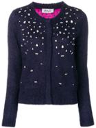 Liu Jo Embellished Fitted Cardigan - Blue