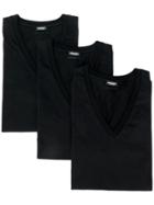 Dsquared2 Pack Of 3 T-shirts - Black