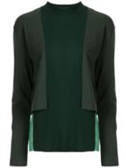 Toga Panelled Long Sleeved Top - 10