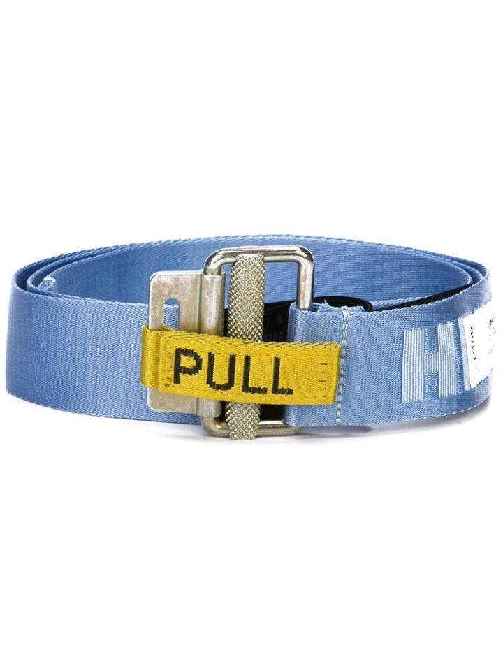 Heron Preston Logo Belt - Blue