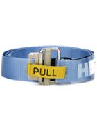 Heron Preston Logo Belt - Blue