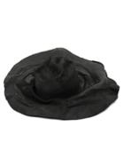 Horisaki Design & Handel Crumpled Wide Brim Hat, Adult Unisex, Size: Xs, Black, Rabbit Fur Felt