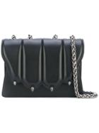 Marco De Vincenzo - Claw Shoulder Bag - Women - Calf Leather/metal - One Size, Black, Calf Leather/metal