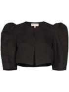 Mara Hoffman Judy Cropped Jacket - Black
