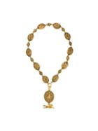 Chanel Pre-owned Horse Pendant Necklace - Gold