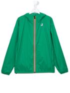K Way Kids Zipped Jacket, Boy's, Size: 16 Yrs, Green