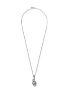 Nove25 Ouroboros Pendant Necklace - Silver