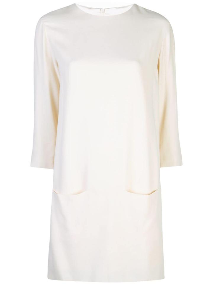 The Row Short Shift Dress - White