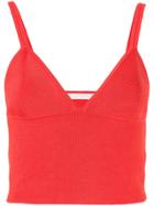 Dion Lee Knitted Top - Red