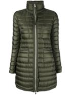Moncler Bogue Padded Coat, Women's, Size: 3, Green, Polyamide/feather Down