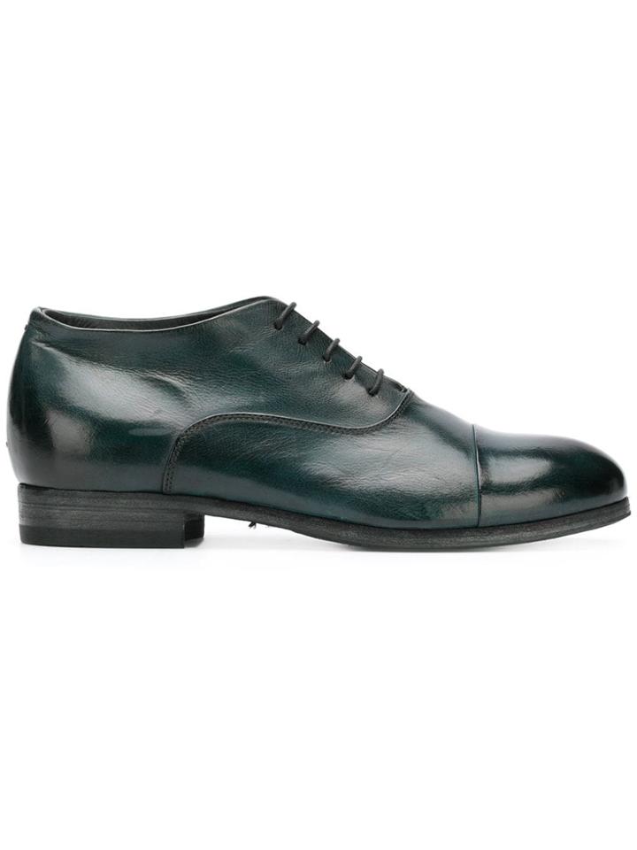 Pantanetti Gradient Lace-up Shoes - Green