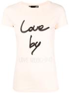 Love Moschino Love By T-shirt - Pink & Purple