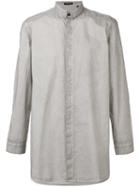 Unconditional - Long Loose Fit Shirt - Men - Cotton - Xl, Grey, Cotton