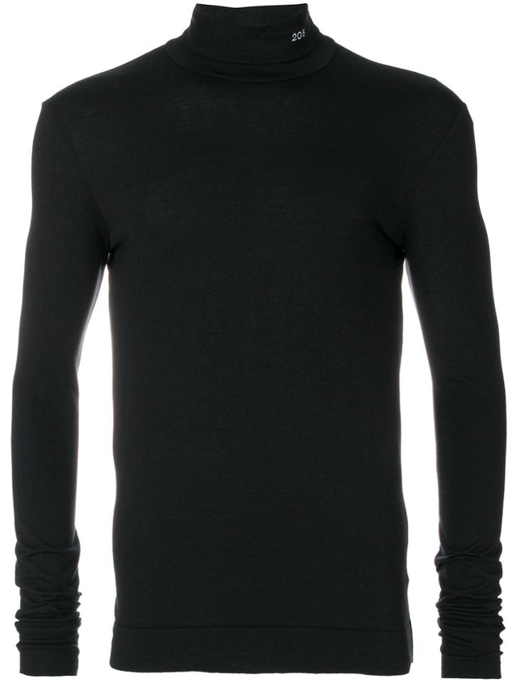 Calvin Klein 205w39nyc Roll-neck Jumper - Black