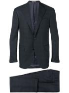 Corneliani Checked Suit - Blue