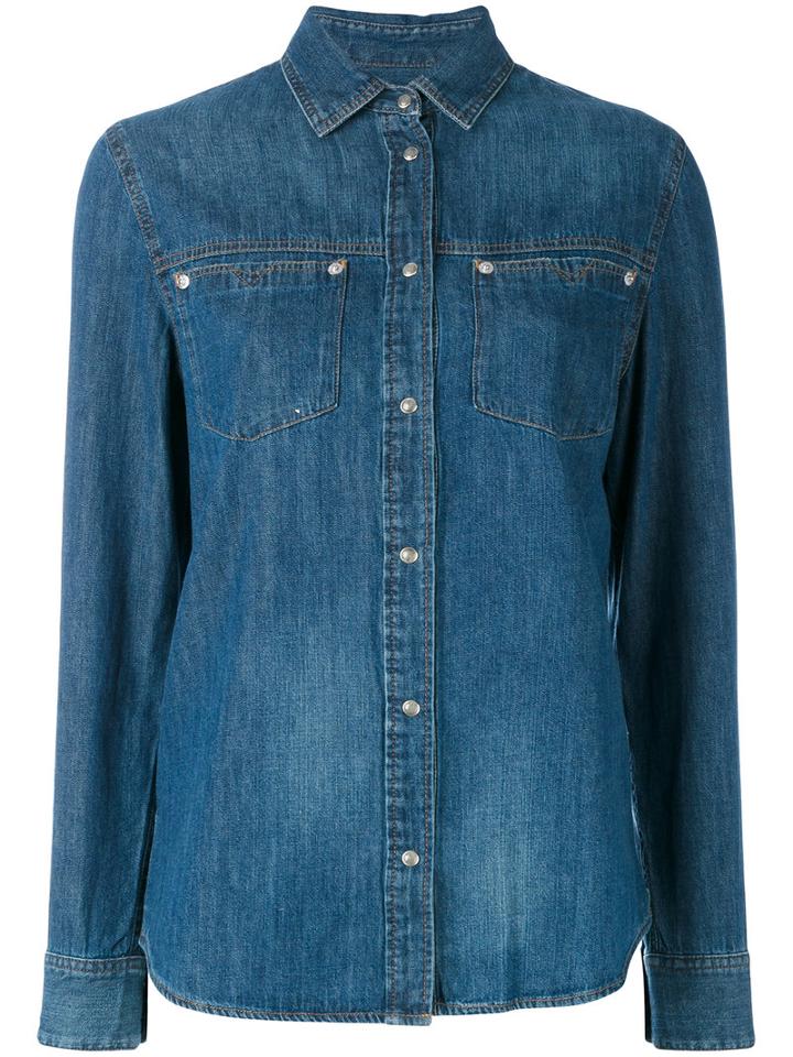 Diesel - Classic Denim Shirt - Women - Cotton - Xs, Women's, Blue, Cotton
