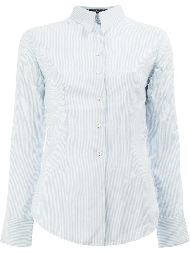 Geoffrey B. Small Striped Shirt - Blue