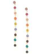 Kenneth Jay Lane Embellished Drop Earrings - Multicolour