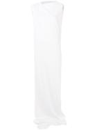 Rick Owens Drkshdw Long Column Dress - White