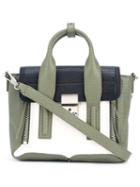 3.1 Phillip Lim - Pashli Satchel - Women - Leather - One Size, Green, Leather