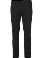 Vince Cropped Trousers, Women's, Size: Medium, Black, Cotton