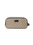 Gucci Gg Supreme Toiletry Case - Nude & Neutrals