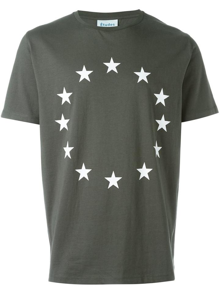 Études Embroidered Star T-shirt