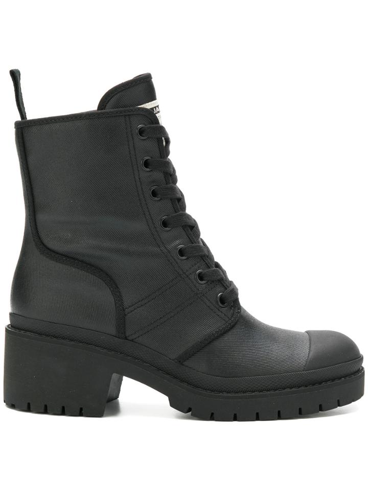 Marc Jacobs Bristol Combat Boots - Black