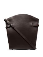 Aesther Ekme Brown Midi Satchel Leather Shoulder Bag
