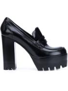 Mulberry Platform Loafer Pumps