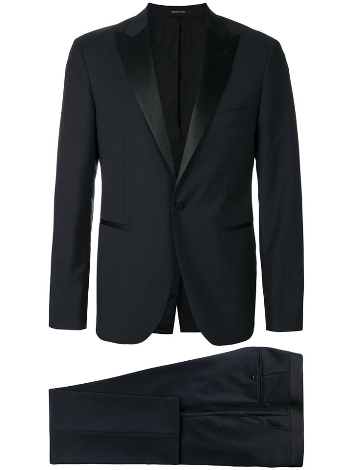 Tagliatore Two-piece Tuxedo Suit - Blue