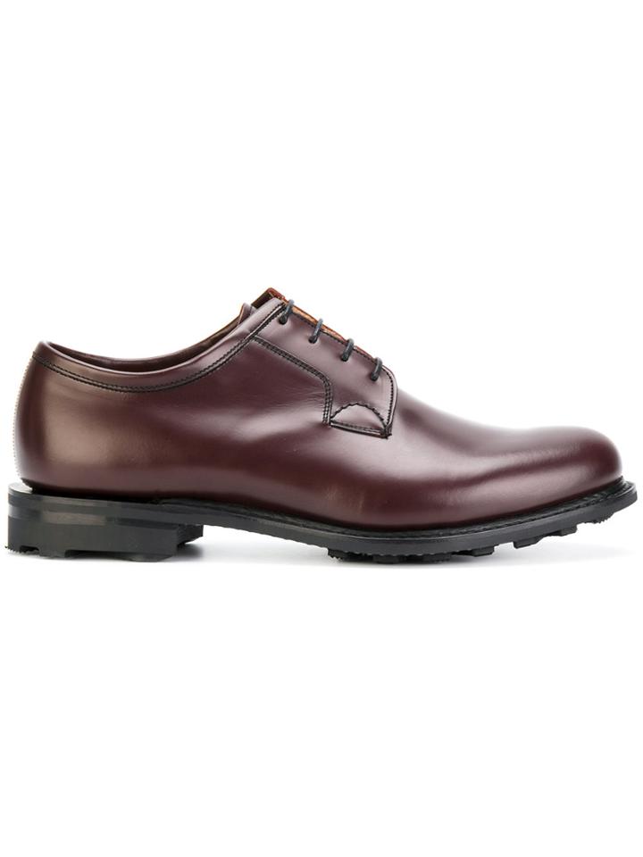 Church's Newbridge Derby Shoes - Pink & Purple
