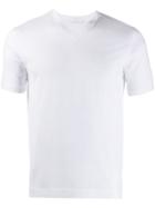 Cruciani V-neck T-shirt - White