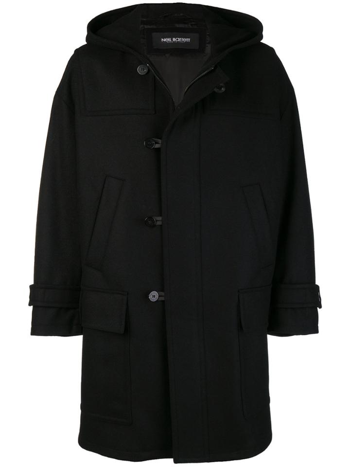 Neil Barrett Duffle Coat - Black