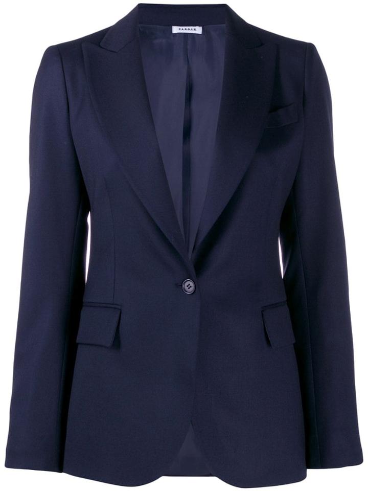 P.a.r.o.s.h. Single-breasted Blazer - Blue