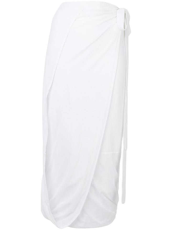 Humanoid - Gaze Wrapped Skirt - Women - Cotton - S, White, Cotton