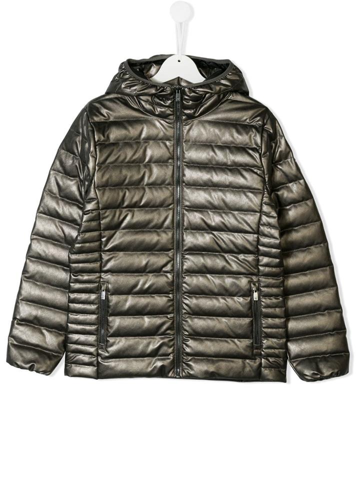 Ciesse Piumini Junior Teen Hooded Padded Jacket - Brown