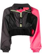 Marcelo Burlon County Of Milan Cropped Bomber Jacket - Black