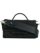 Zanellato Woven Mini Tote Bag - Black