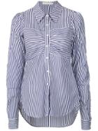 Giuliana Romanno Striped Shirt - Blue