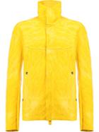 Isaac Sellam Experience Crinkled Effect Leather Jacket, Size: Medium, Yellow/orange, Lamb Skin