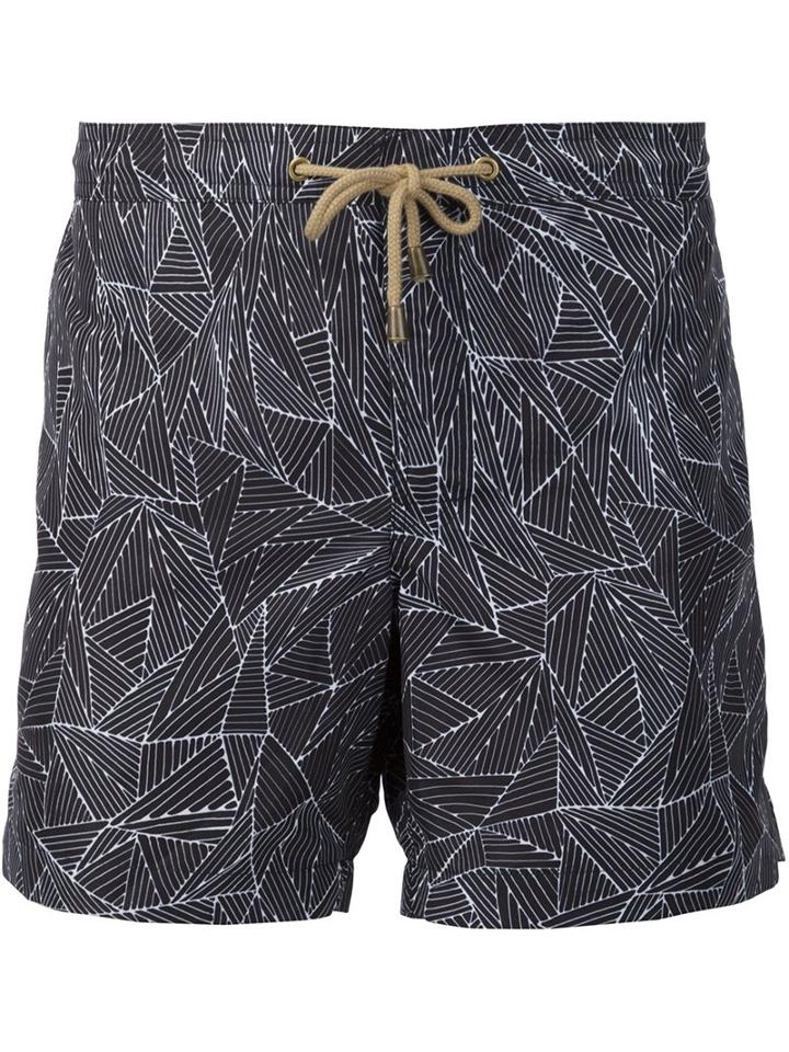 Thorsun 'weave' Swim Shorts, Men's, Size: 34, Black, Polyester