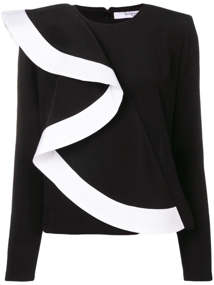 Givenchy Ruffled Top - Black